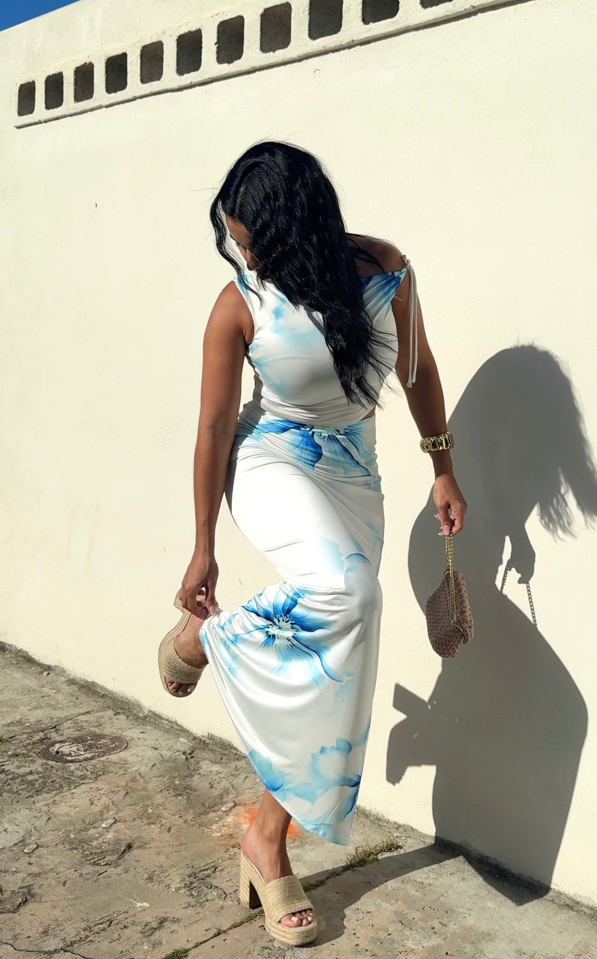 Floral Skirt Set