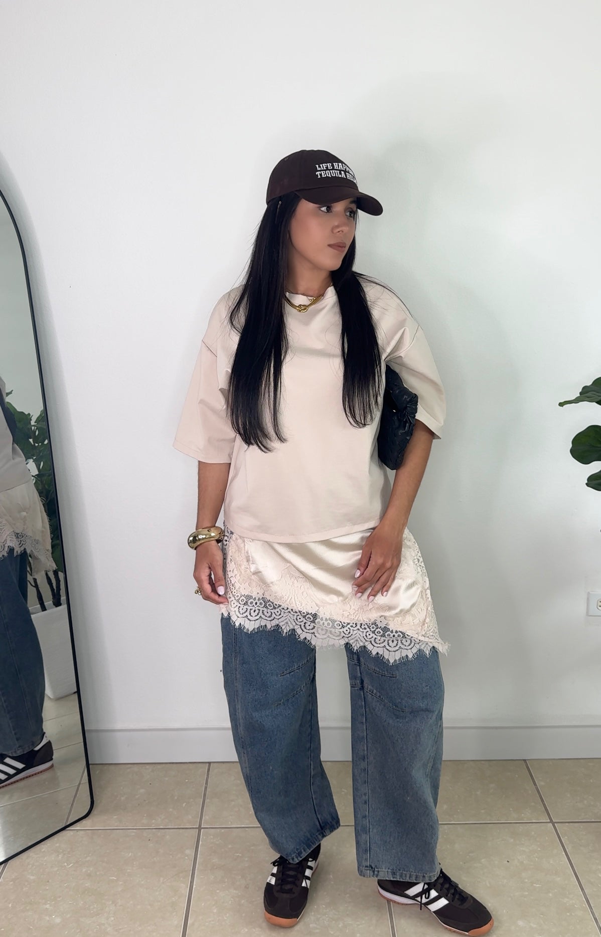 Tshirt Lace Dress