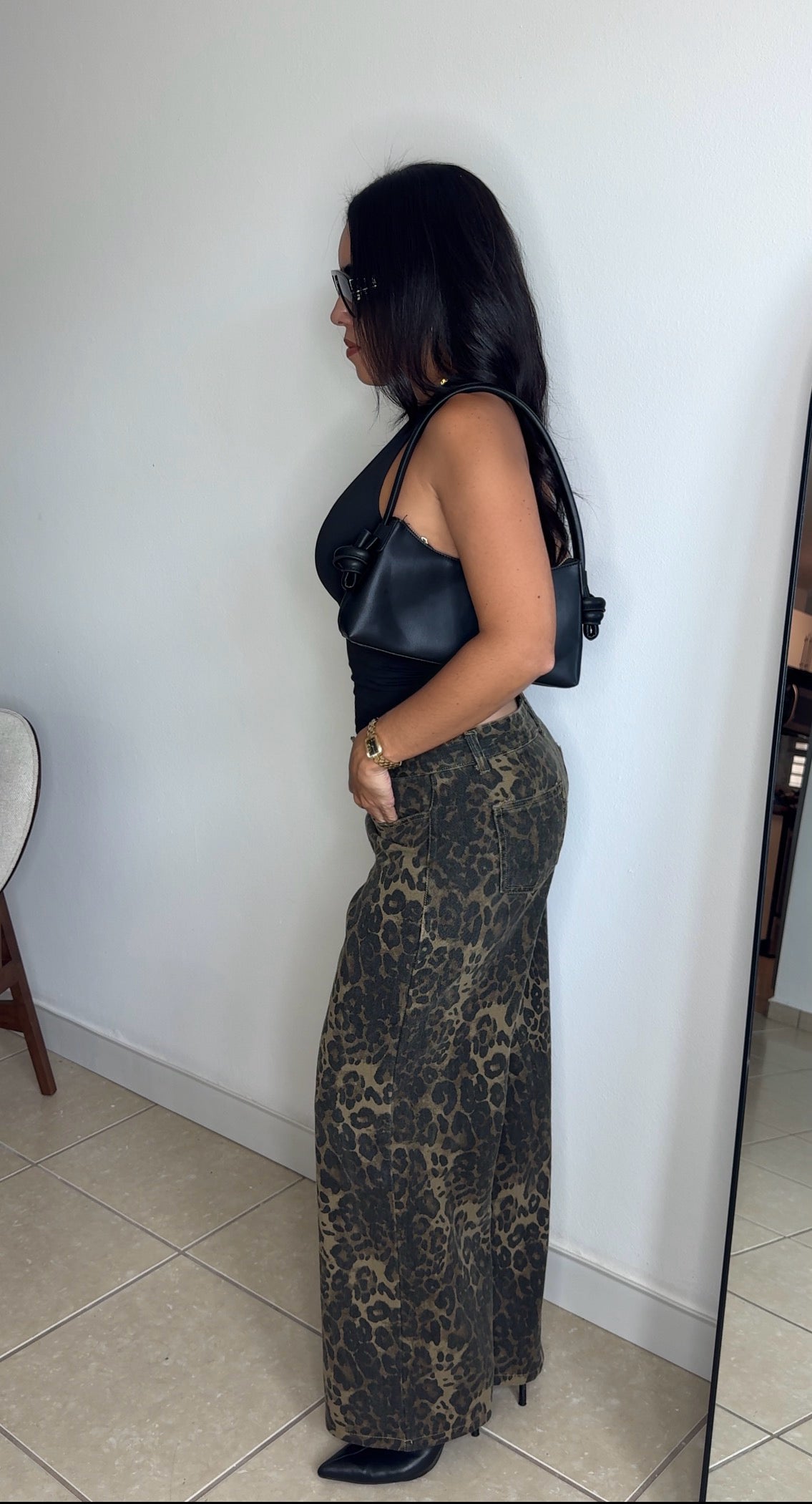 Leopard Jeans