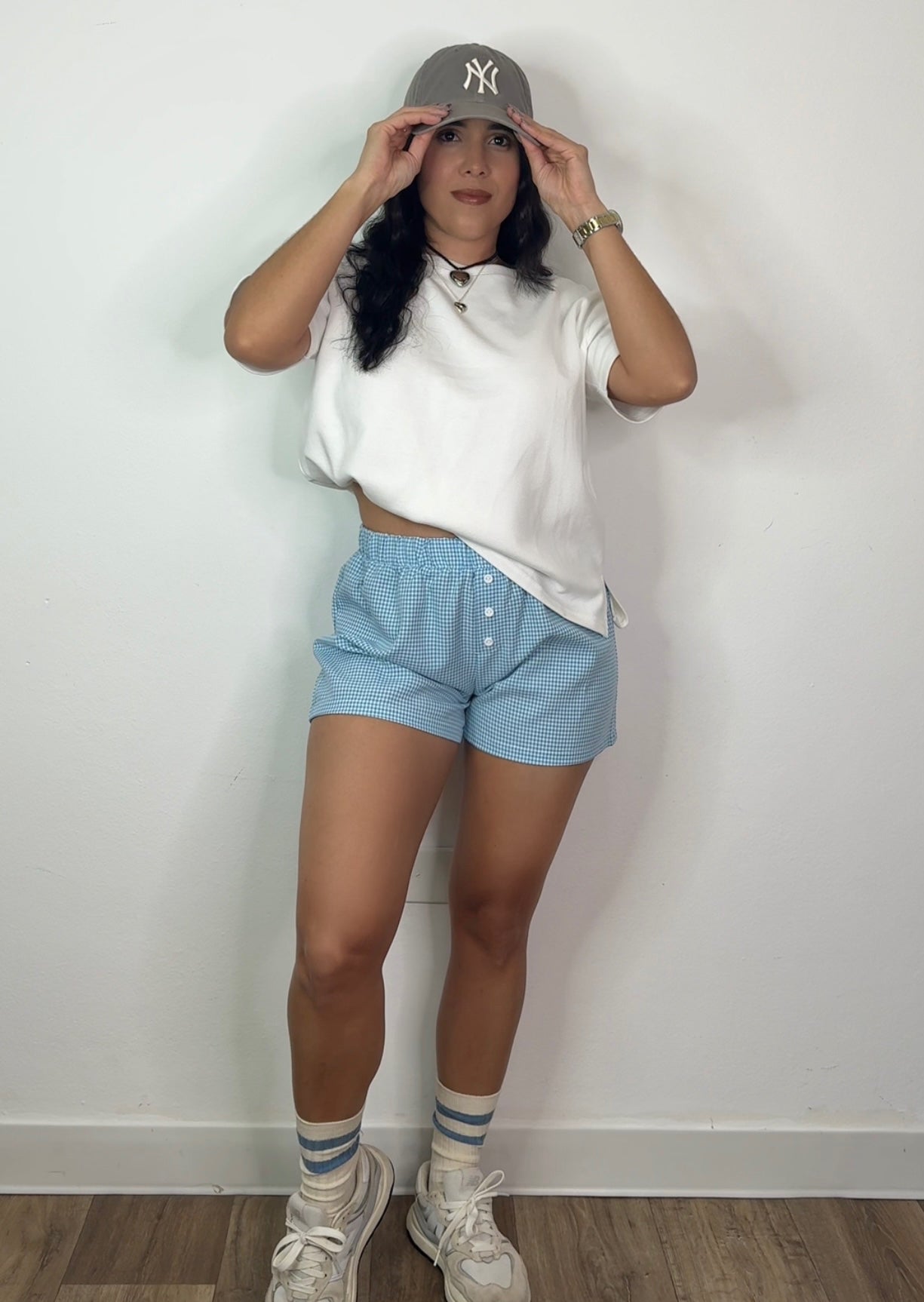 Gingham Boxer Shorts