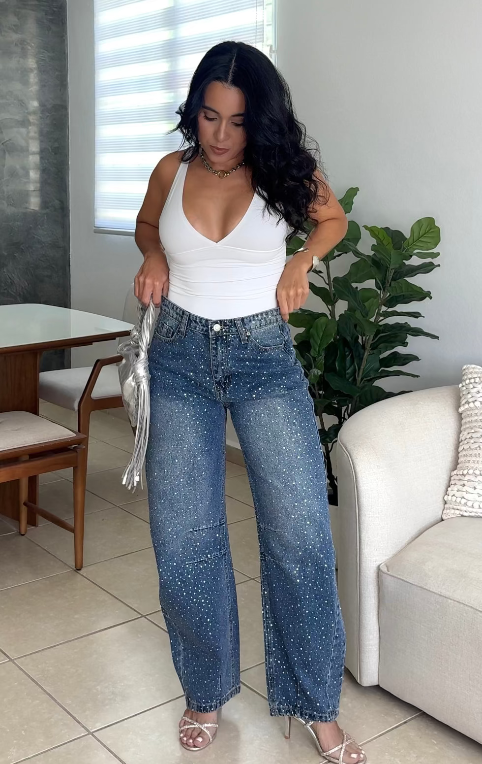 Diamond Barrel Jeans