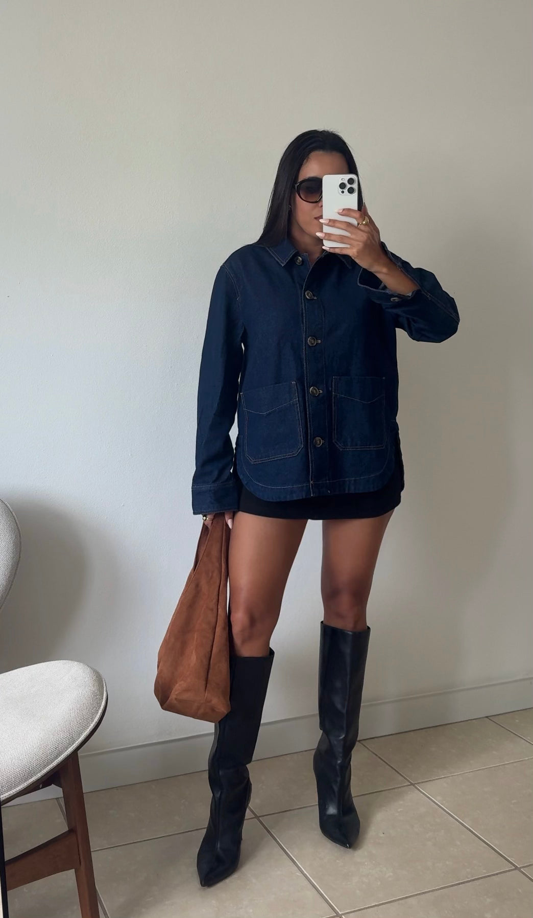 Denim Shacket