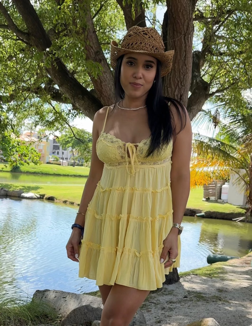 Yellow Pastel Dress
