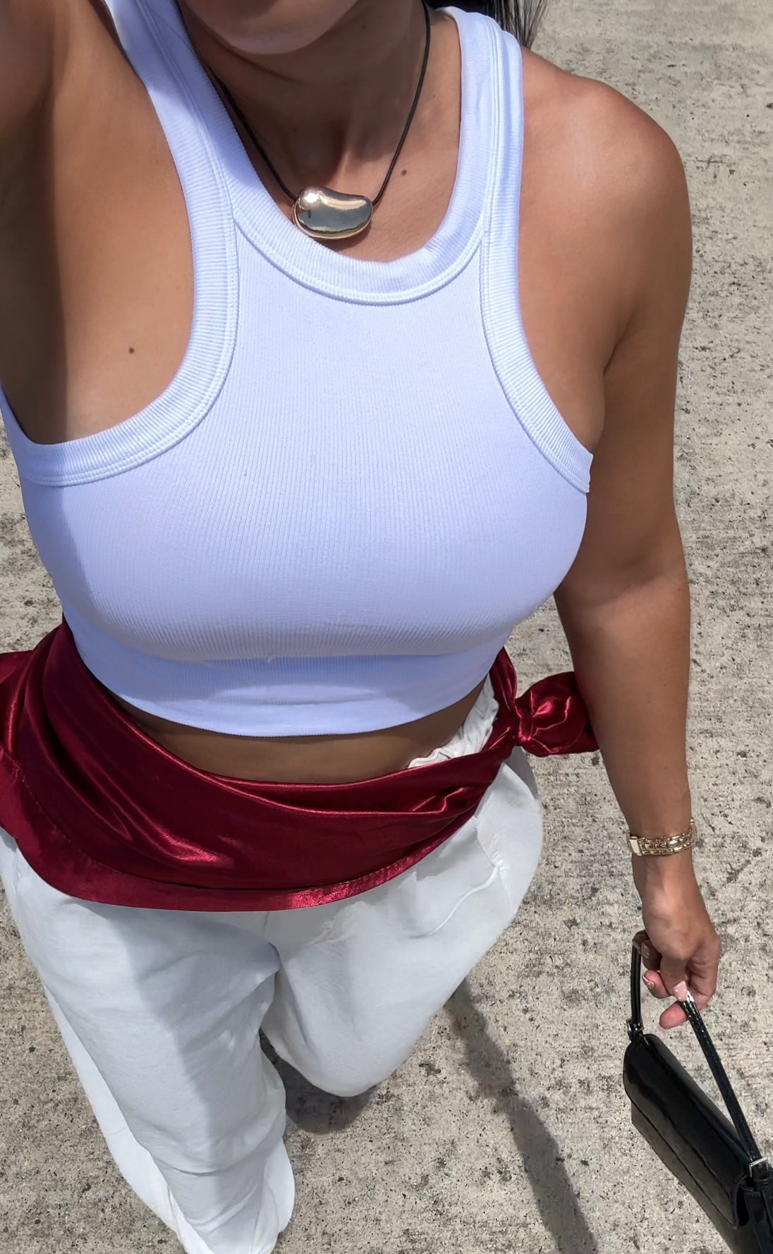 White Tank Top