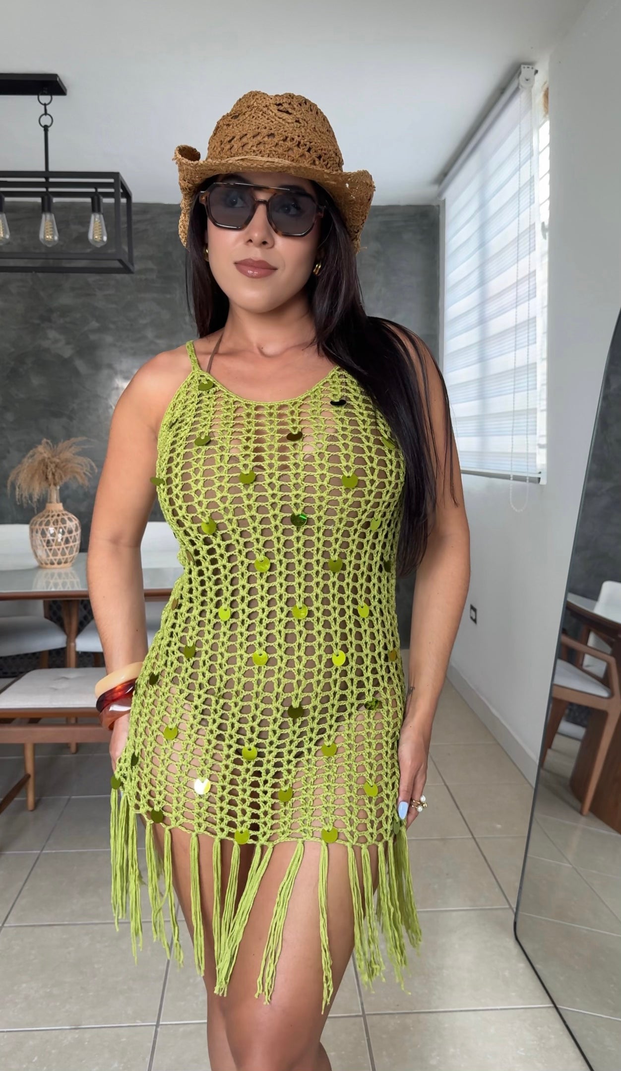 Isla Crochet Cover Up