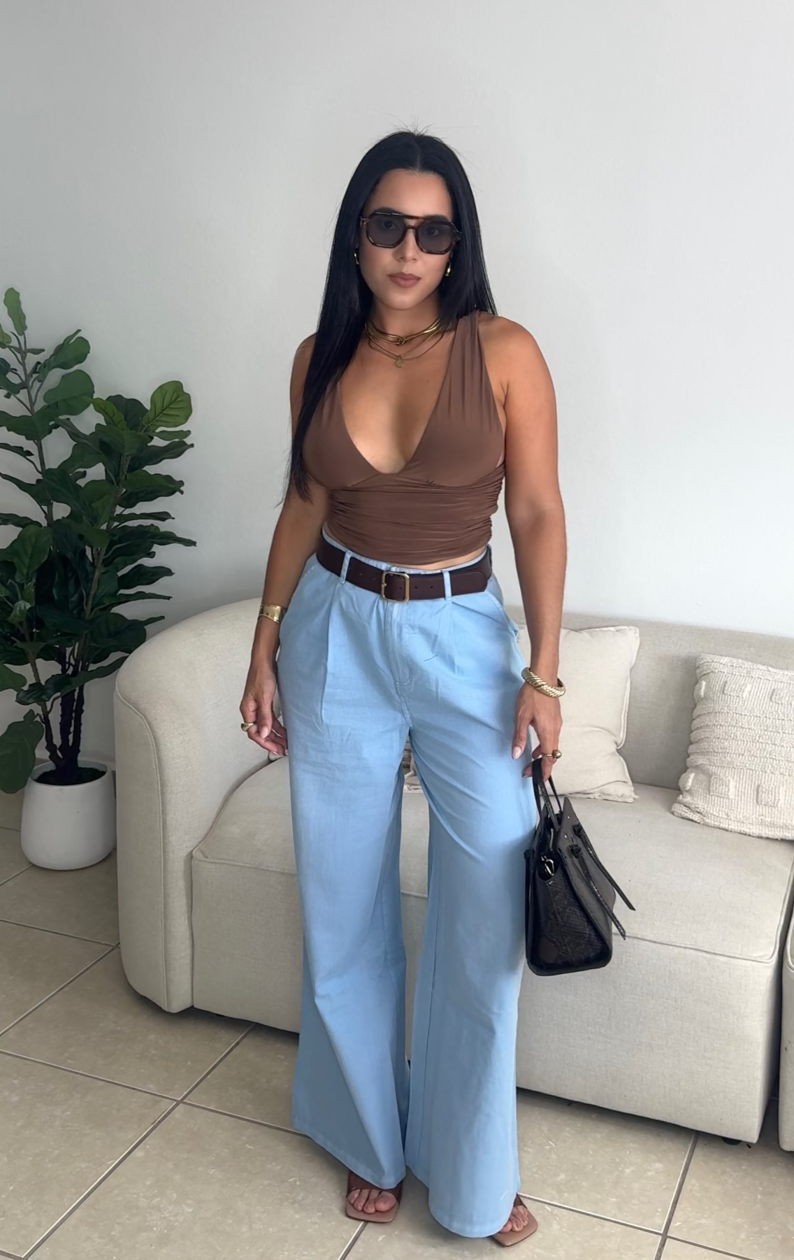 Blue Trousers