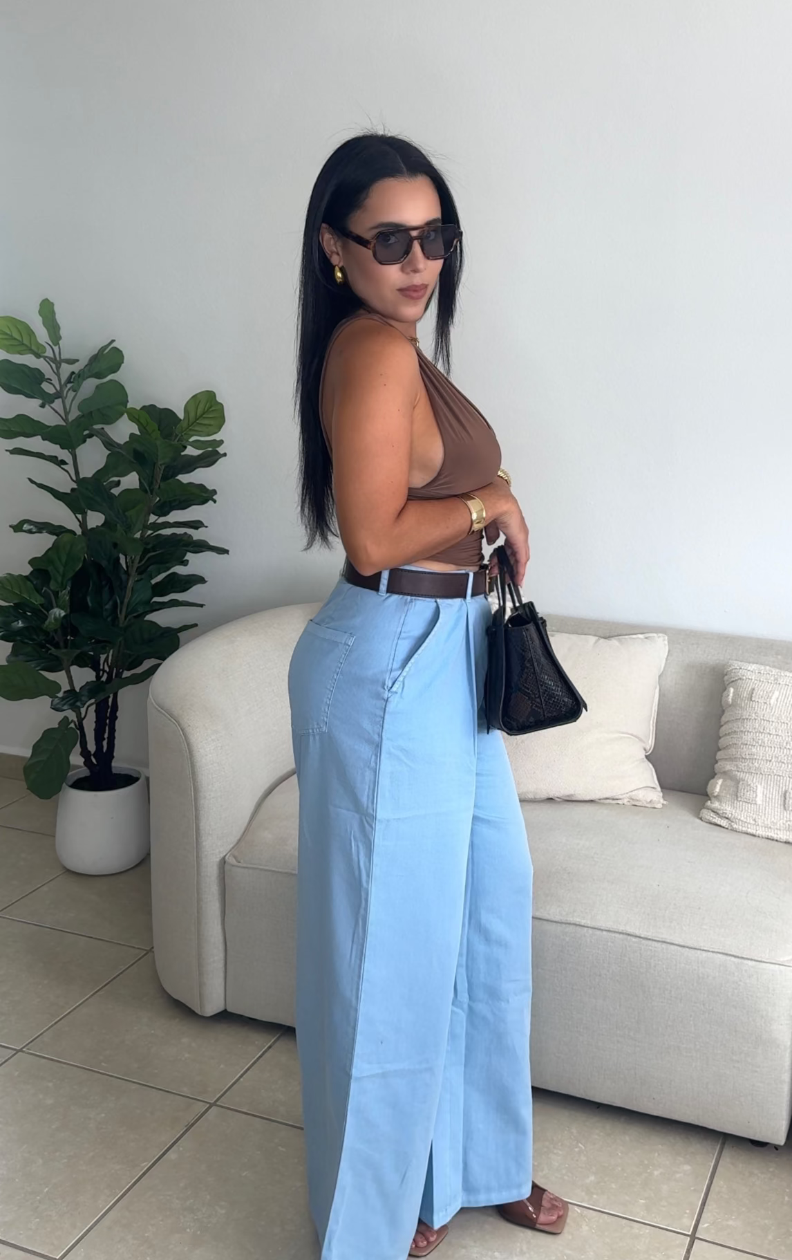 Blue Trousers