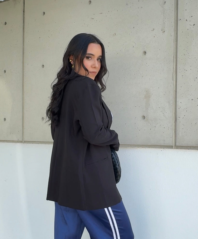 Oversized Black Blazer