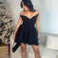Black Holly Flare Dress