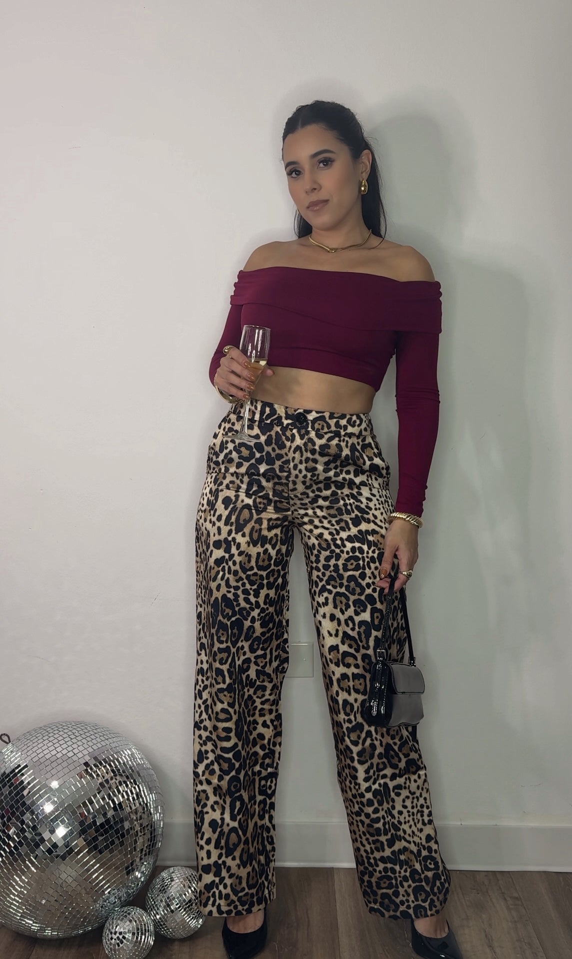 Animal Print Pants