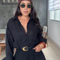 Black Linen Shirt