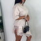 Tshirt Lace Dress
