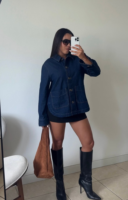 Denim Shacket