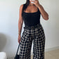 Plaid Pants