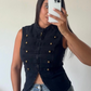 Black Napoleon Vest
