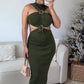 Olive Midi Dress