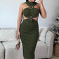 Olive Midi Dress