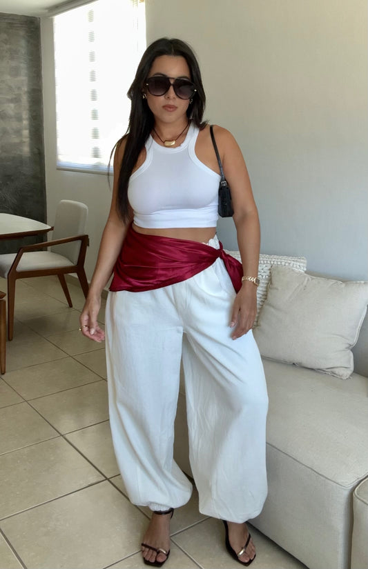 Balloon Denim Pants