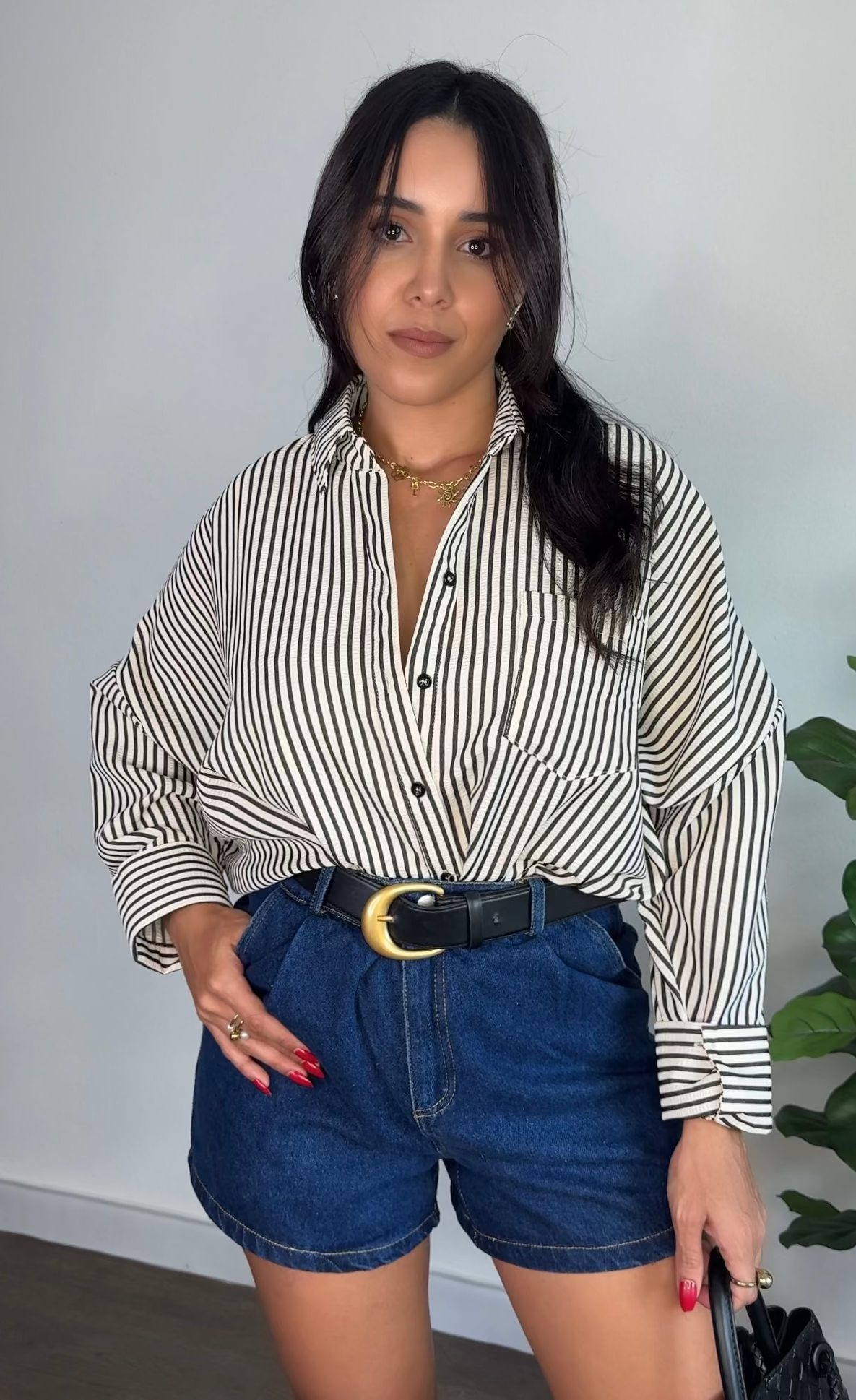 Stripes Button-down Shirt