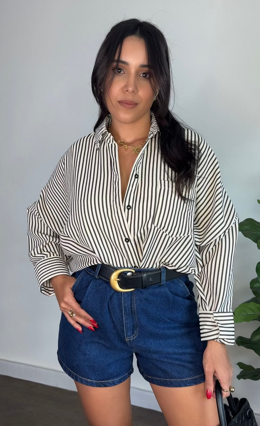 Stripes Button-down Shirt