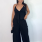 Black Hem Pants