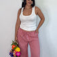 White BASIC Tank Top