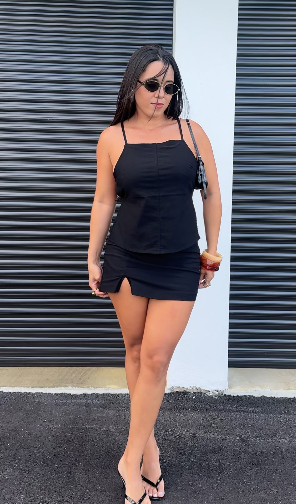 Strappy Top & Skort Set