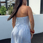 Blue Stripe Maxi