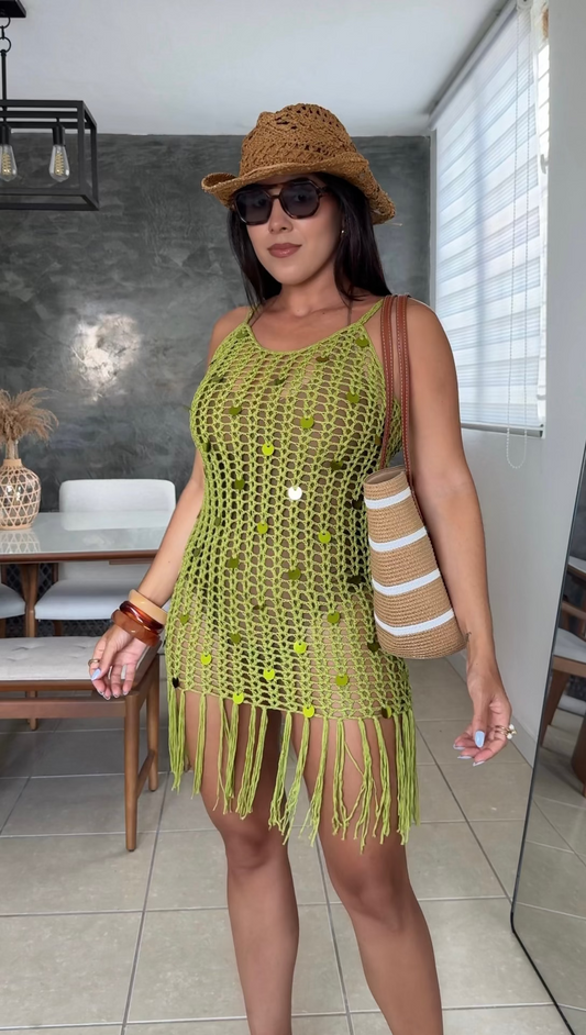 Isla Crochet Cover Up