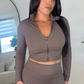 Dark Greige Short