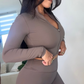 Dark Greige Short