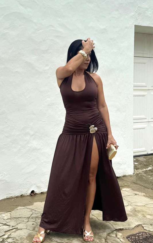 Brown Maxi Dress