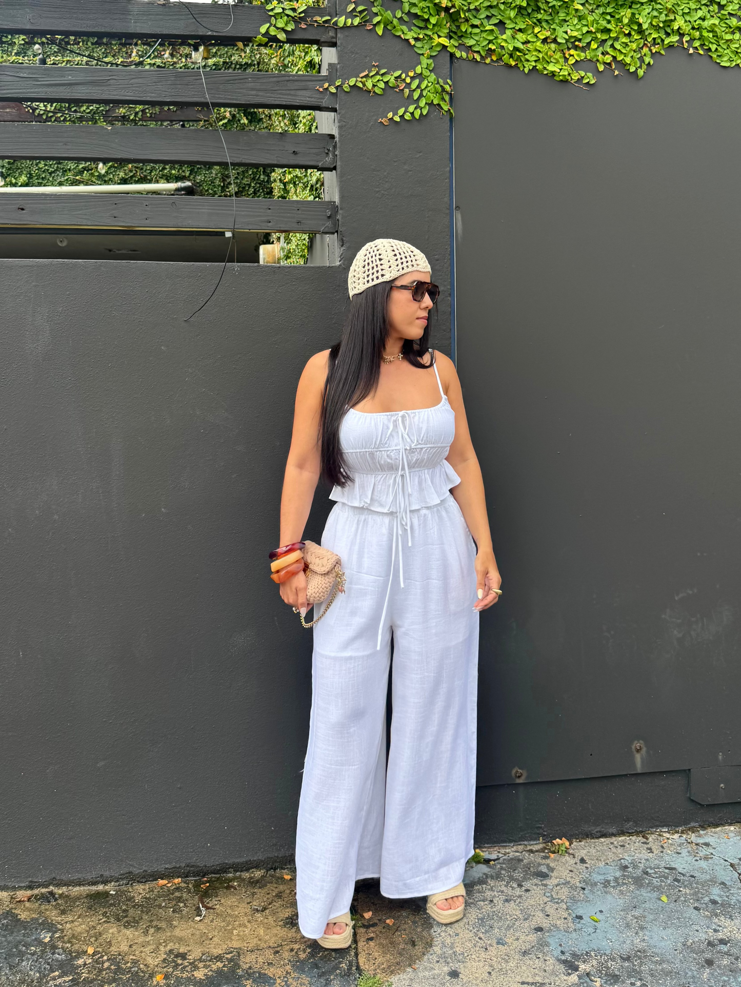Linen White Set