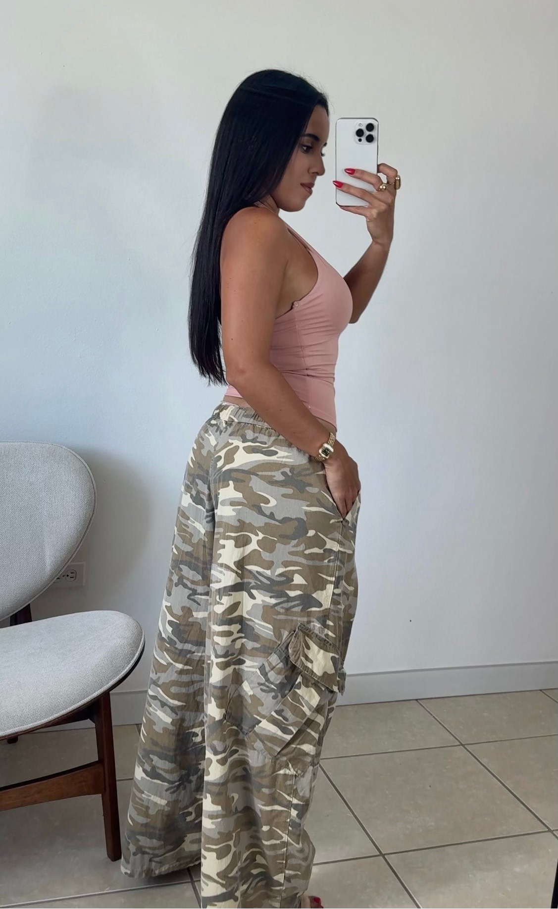Camo Cargo Pants
