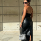Leather Midi Skirt