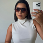 Aviator Straight Sunglasses