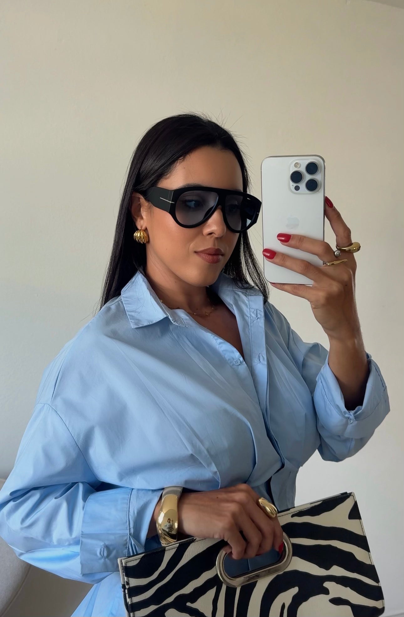 Bold Teardrop Sunglasses