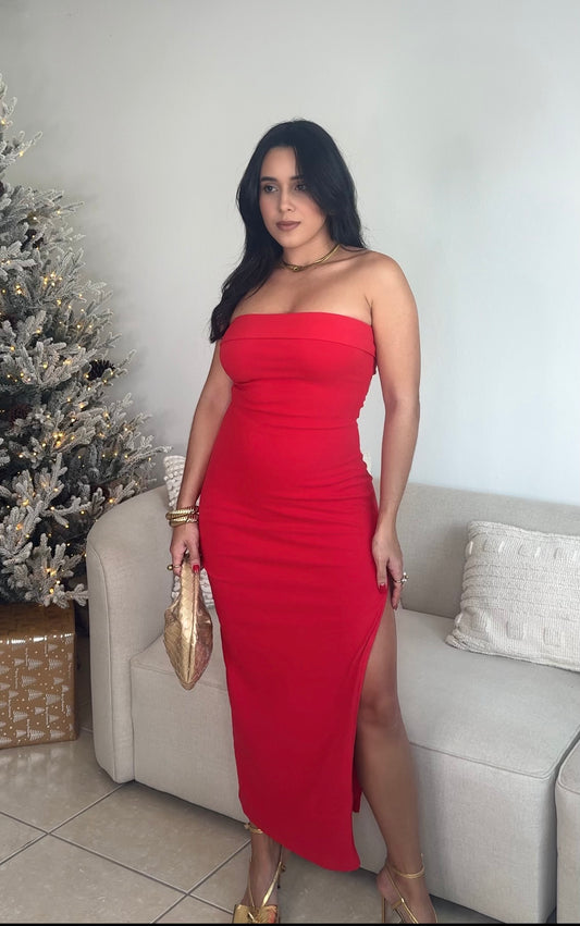 Santa Midi Dress