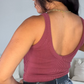Burgundy BASIC TOP