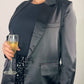 Satin Blazer