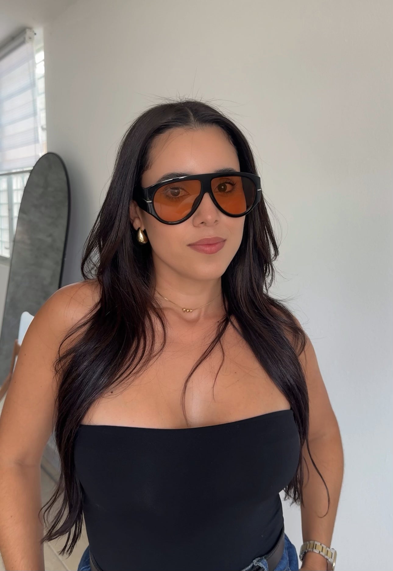 Bold Teardrop Sunglasses