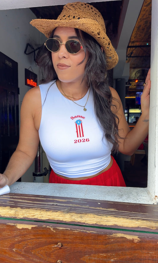 White Tank Top (Sanse 2026)