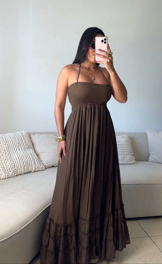 Chocolate Maxi Dress