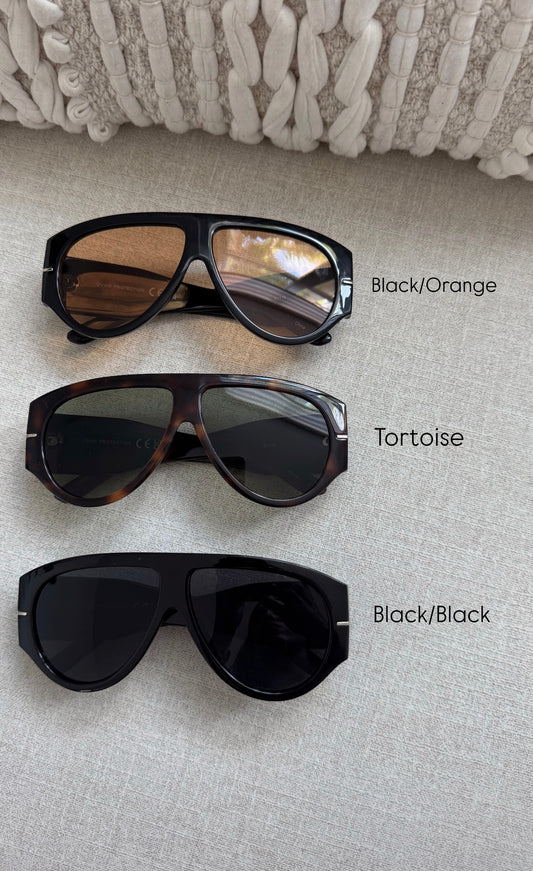 Bold Teardrop Sunglasses