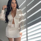 Satin Ivory Set