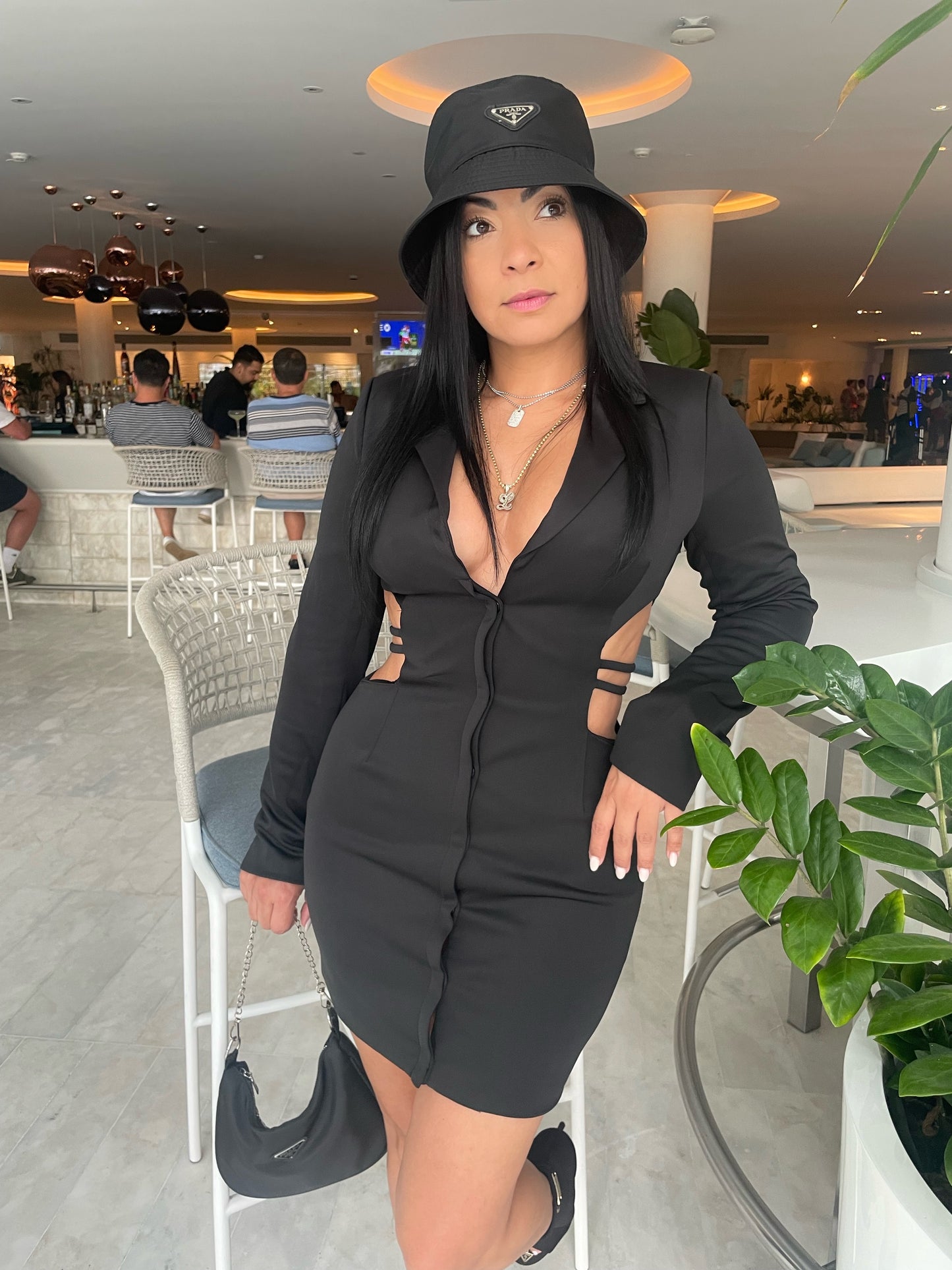 Black Blazer Dress