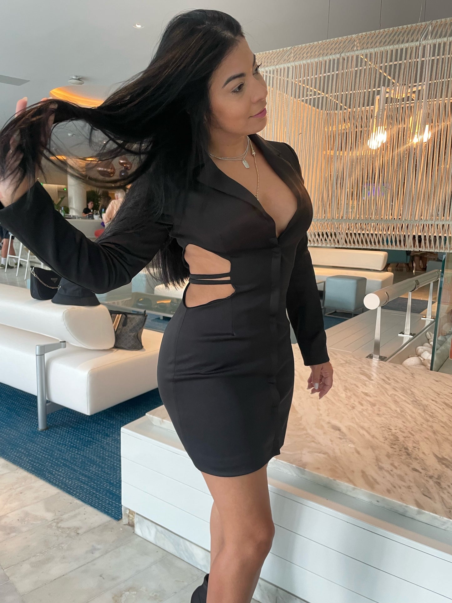 Black Blazer Dress